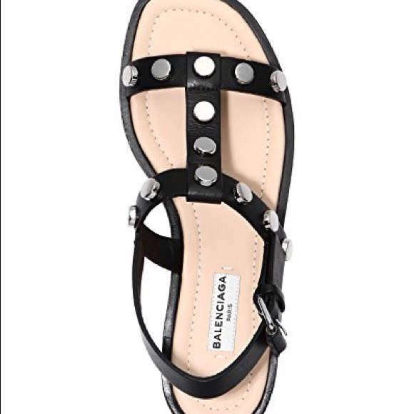NEW Balenciaga leather sandals - Picture 6 of 11